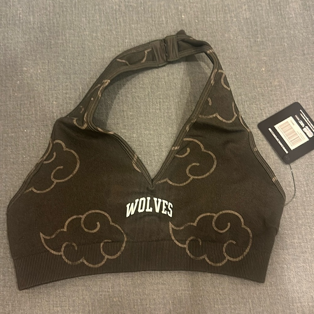 Darc Sport Everson Seemless Halter Bra Pine Green